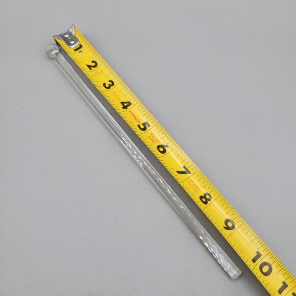 Amber Gradient Glass Cocktail Pitcher With Glass Stirrer Mid Century - Picture 6 of 10